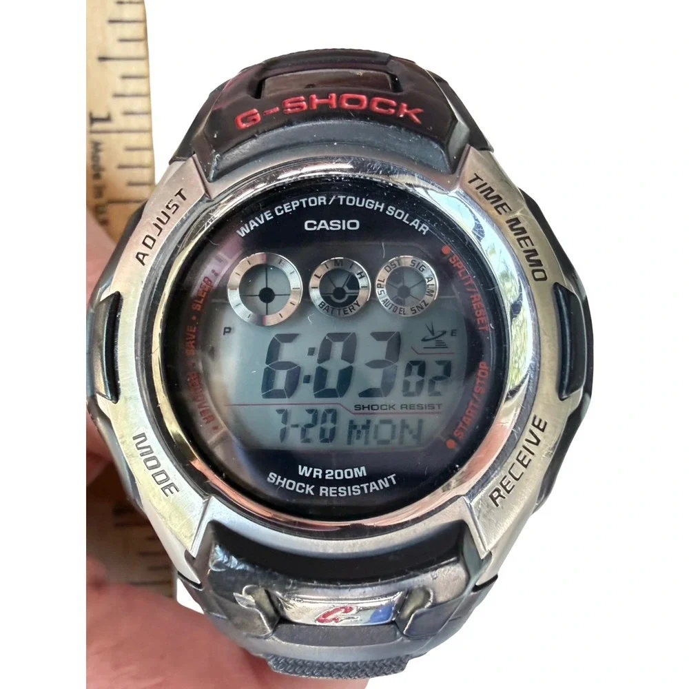 Casio G-Shock GW-500A Tough Solar Wave Ceptor Atomic Digital Watch Module 268